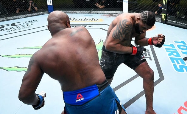 Derrick Lewis ko uder Derrick Lewis ko uder
