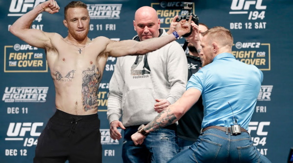 Justin Gaethje Conor McGregor