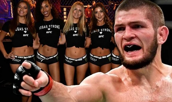 khabib ring girls