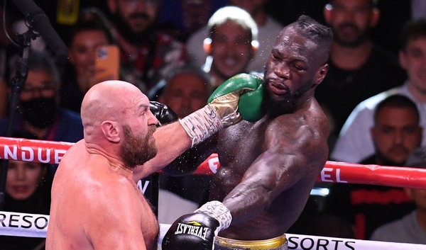 wilder fury zraneni