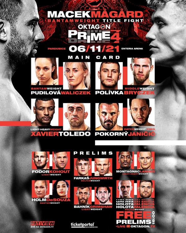 oktagon 24 prime fight card