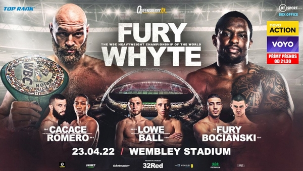 fury whyte box zapas