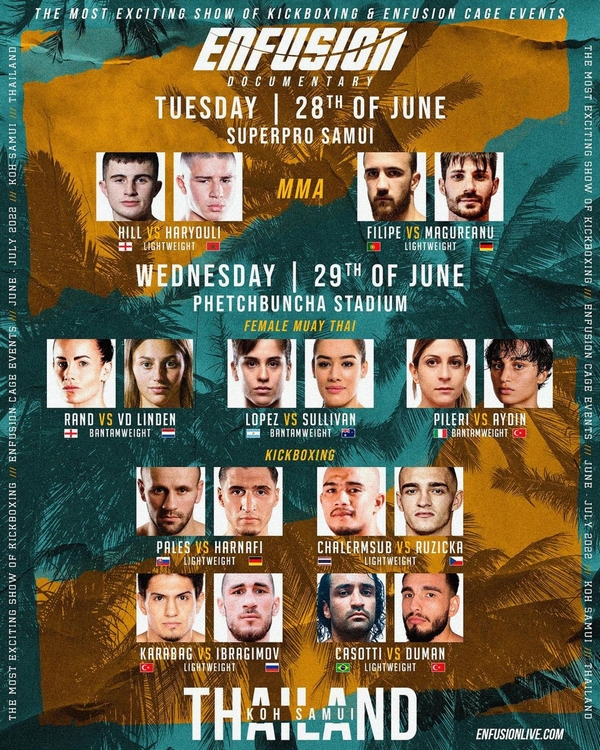 enfusion fight card ruzicka pales enfusion fight card ruzicka pales
