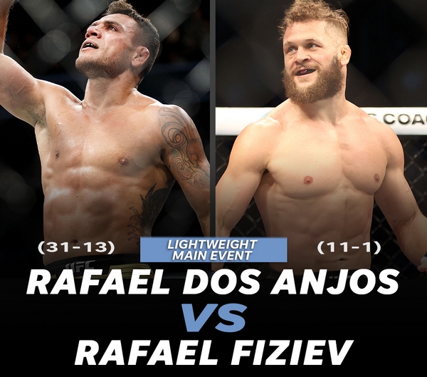 UFC Vegas: Dos Anjos - Fiziev, karta, výsledky, tip + TV přenos živě dos anjos fiziev
