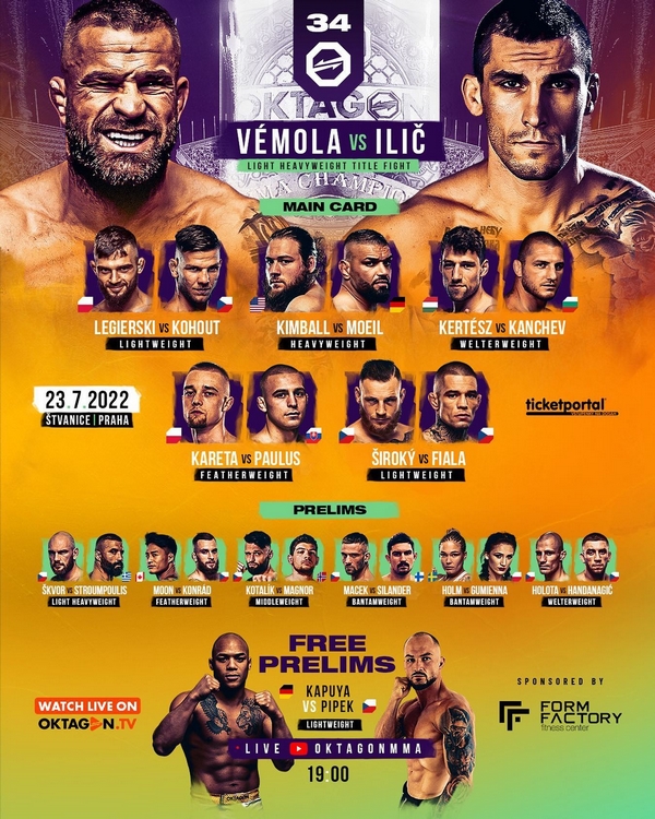 oktagon 34 stvanice fight card oktagon 34 stvanice fight card
