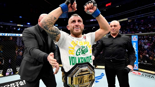 volkanovski champion mma ufc konkurence