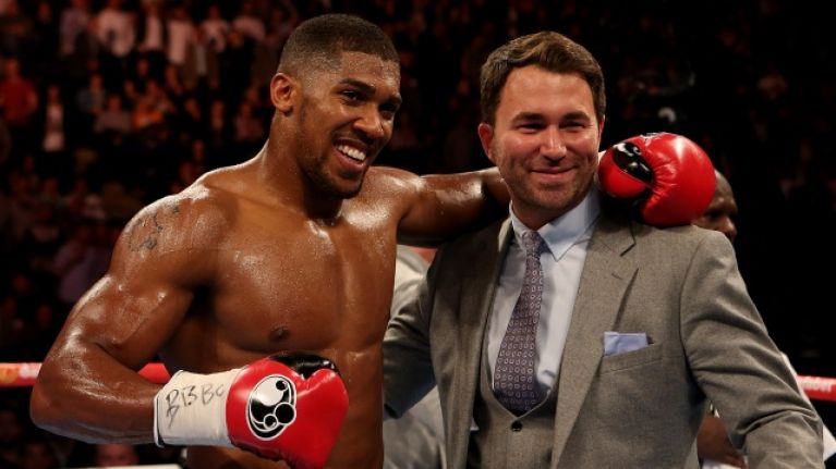 Eddie Hearn joshua souper