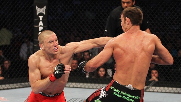 Georges St.Pierre v oktagonu UFC