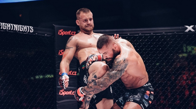 Patrik Kincl vyhlizi zapas v UFC