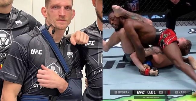 David Dvorak ukazal v UFC svoji tvrdost