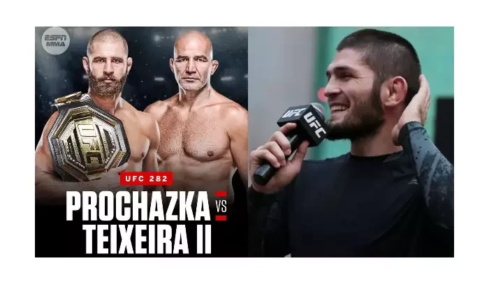 Khabib předvídá, kdo vyhraje odvetu Jiří Procházka vs. Glover Teixeira