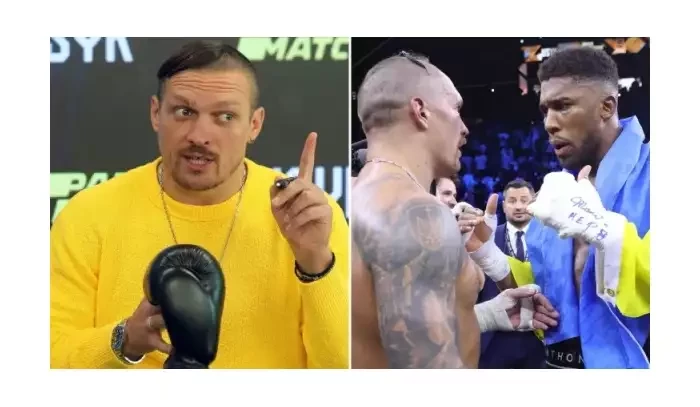 Usyk odhalil, co řekl Joshuovi po vítězné odvetě