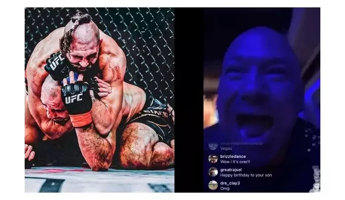 Epická reakce! Takto Jiří Procházka pobláznil Danu Whitea