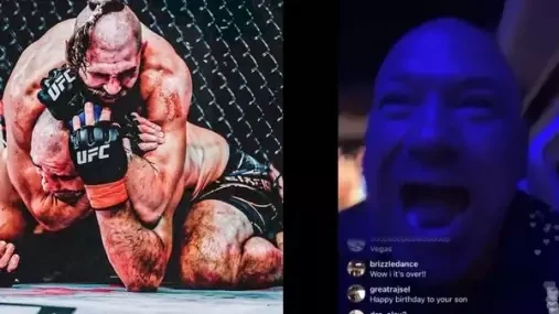 Epická reakce! Takto Jiří Procházka pobláznil Danu Whitea
