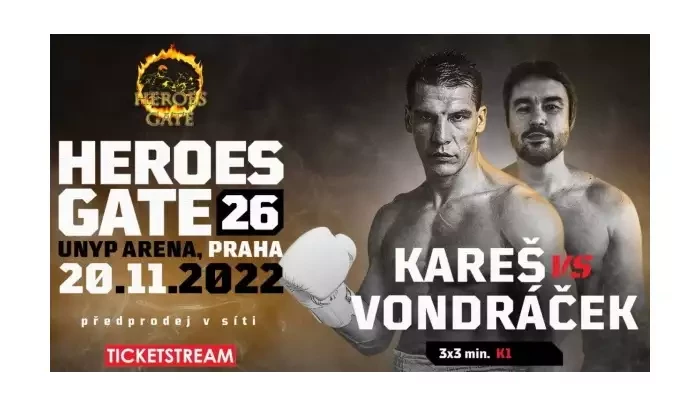 Heroes Gate 26: Vondráček vs. Kareš i zajímavá prověrka pro Vaška Siváka