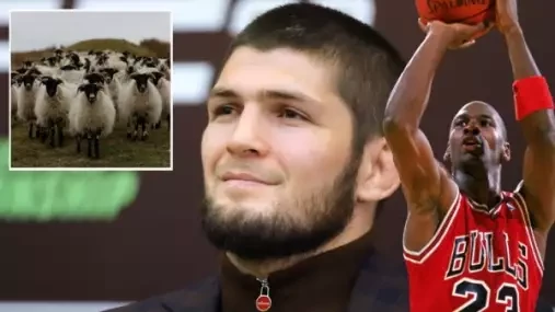 Dám ti tři ovce, pokud mi zařídíš setkání s Michaelem Jordanem, nabídl Khabib