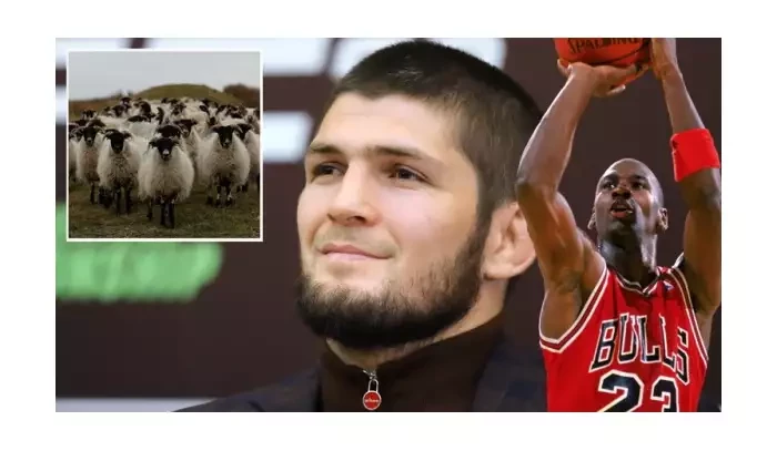 Dám ti tři ovce, pokud mi zařídíš setkání s Michaelem Jordanem, nabídl Khabib