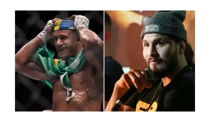 Prosím, už nebreč, oba víme, že bych tě dobil jako prase, odpovídá Masvidal Burnsovi