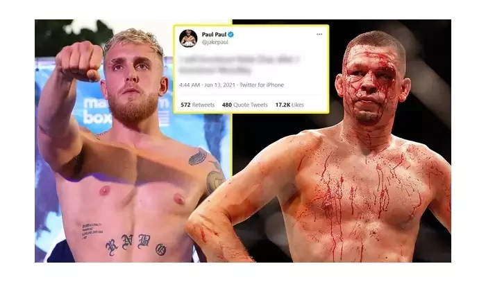 Nate Diaz se připravuje na odchod z UFC, v ringu vyzve Jakea Paula