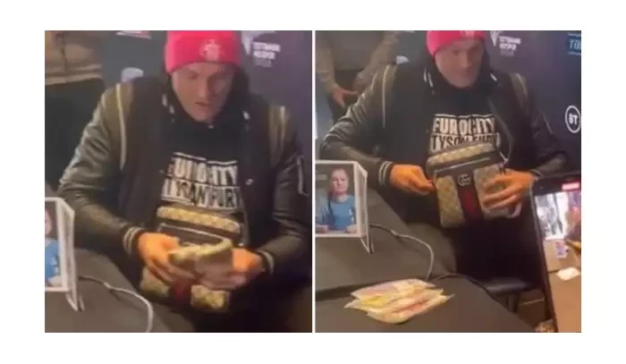 Tyson Fury věnoval peníze na charitu. Vyhrál je sázkou proti Joshuovi