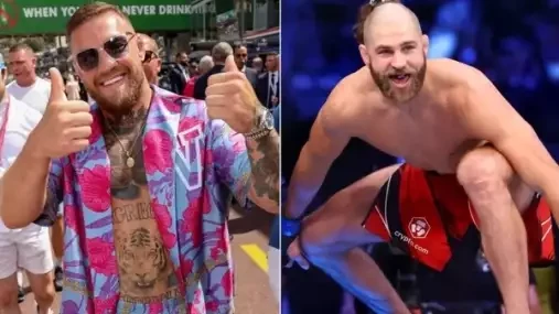 Tohle jsou Češi! Slavný Conor McGregor obdivuje přivítání Procházky v Brně