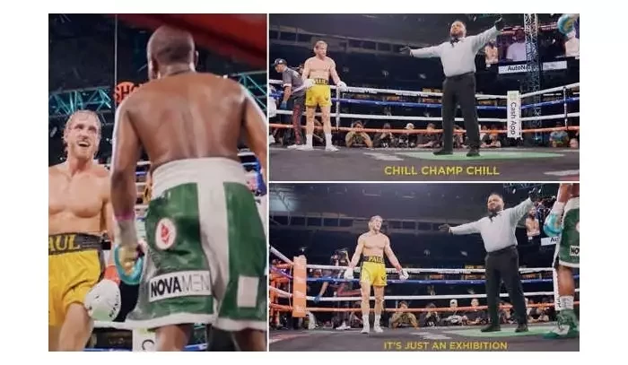 VIDEO: Přistižen při činu! Logan Paul byl načapán, jak prosí Mayweathera, aby zvolnil tempo