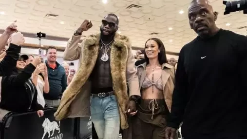 Deontay Wilder: Abych se zabavil těsně před zápasem, tak jsem si prostě za*ukal