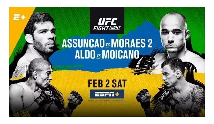 UFC Fortaleza, live výsledky: Assuncao vs. Moraes 2