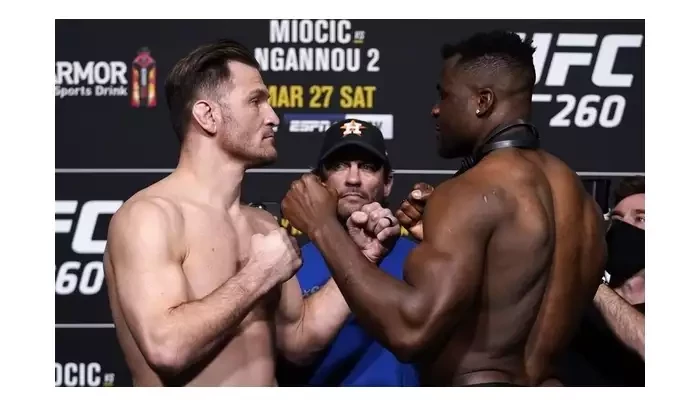 UFC 260: Stipe Miocic vs. Francis Ngannou 2 - Fight card, informace + stream