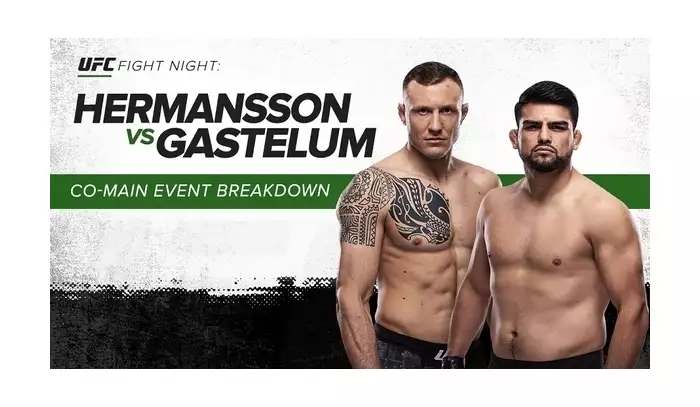 UFC - Gastelum Kelvin - Hermansson Jack