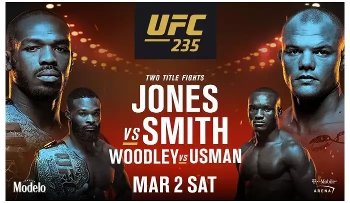 UFC 235, live výsledky: Jones vs. Smith, Woodley vs. Usman