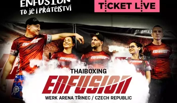 ENFUSION Czech Republic 2018 Třinec - WERK ARENA: Fanoušci sbírali podpisy thaiboxerů