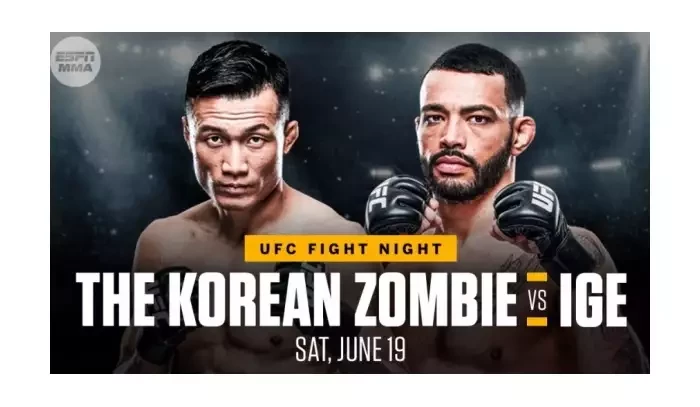 UFC on ESPN 25: Dan Ige vs. Chan Sung Jung