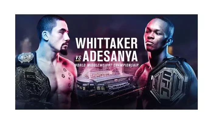UFC - Whittaker Robert - Adesanya Israel
