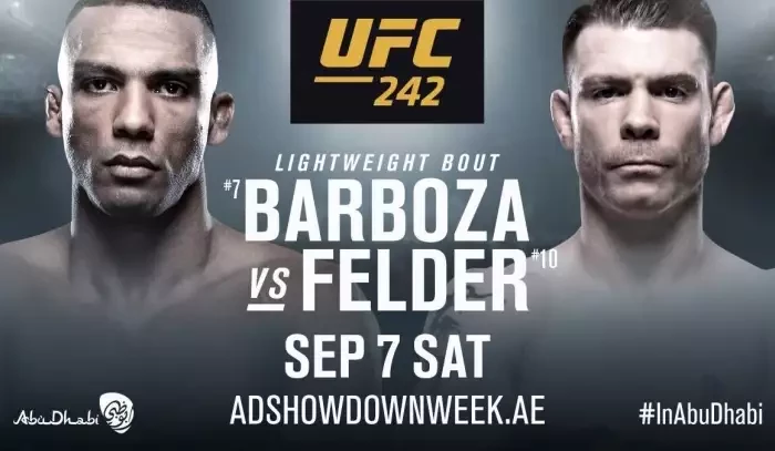 UFC - Barboza Edson - Felder Paul