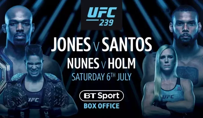 UFC 239 Jones vs. Santos | Fight card, výsledky a highlighty