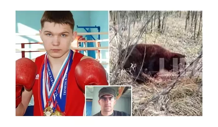 Třiadvacetiletý ruský boxer se šel porvat s medvědem, teď bojuje v nemocnici o život