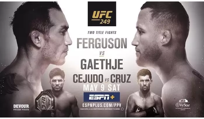 UFC 249: Ferguson vs. Gaethje - Fight card, výsledky a online přenos živě