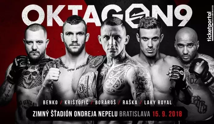 Radovan Úškrt vs. Lukasz Bugara 15. září na turnaji OKTAGON 9 v Bratislavě