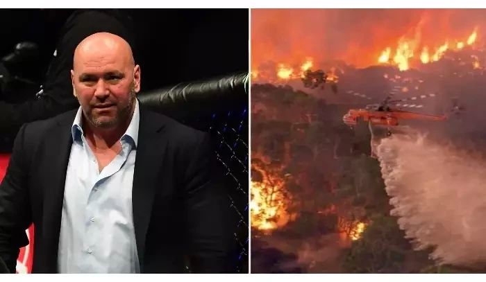 UFC poslalo 250 tisíc dolarů na obnovu života v ohněm týrané Austrálii, zapojit se může každý