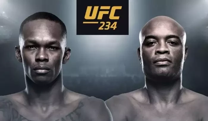UFC 234, live výsledky: Adesanya vs. Silva