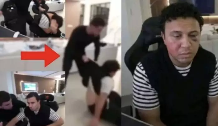 VIDEO: Sranda skončila, začalo peklo. Churchaev neunesl posměšky a zničil Mamedova