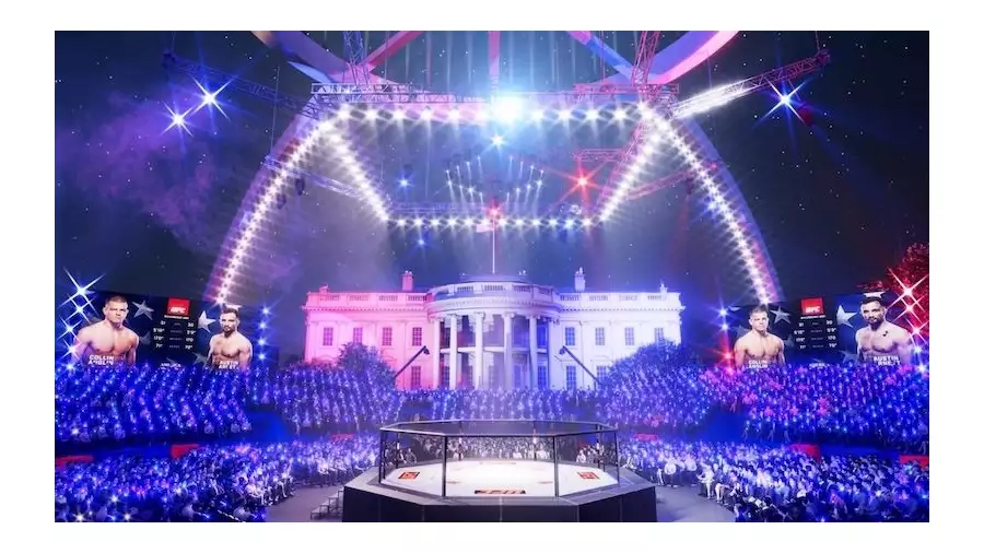 Až 85 tisíc lidí. UFC turnaj přímo v Bílém domě má být největší show historie