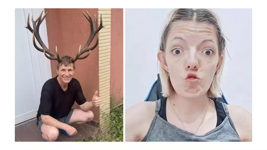 Výstavní dvanácterák na Imazolu: Adéla nasadila Láďovi parohy a za jeho zády dělá casting na chlapy s grilem