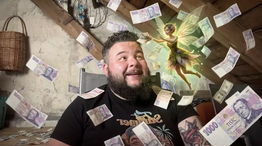 Věřte nevěřte s Patrikem Goutaibem. Statisíce mu darovaly lesní víly a tetička z Ameriky. Milionového dluhu se však nezbavil