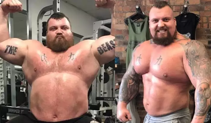 Nejsilnější muž světa si nechal dát kopačku od profíka. Výsledku litoval 