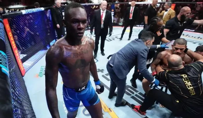 Drsné KO a Adesanya snížil stav. Bude s Pereirou okamžitá odveta? Dana White odpověděl