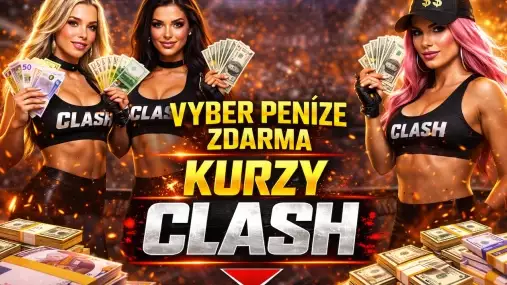 Kurzy na Clash 15 + 700 kč zdarma pro všechny