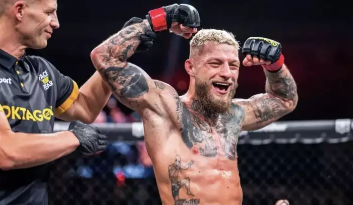 Oktagon 87: Radek Roušal knockoutoval Barka za 75 vteřin