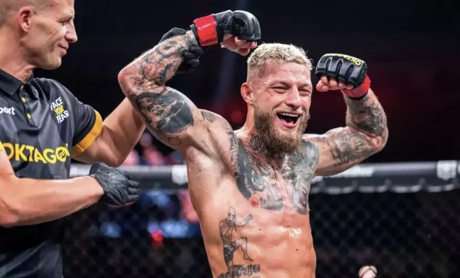 Oktagon 87: Radek Roušal knockoutoval Barka za 75 vteřin